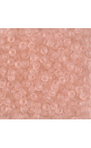 Miyuki rocailles Perlen 8/0 - Matte transparent light tea rose 8-155F